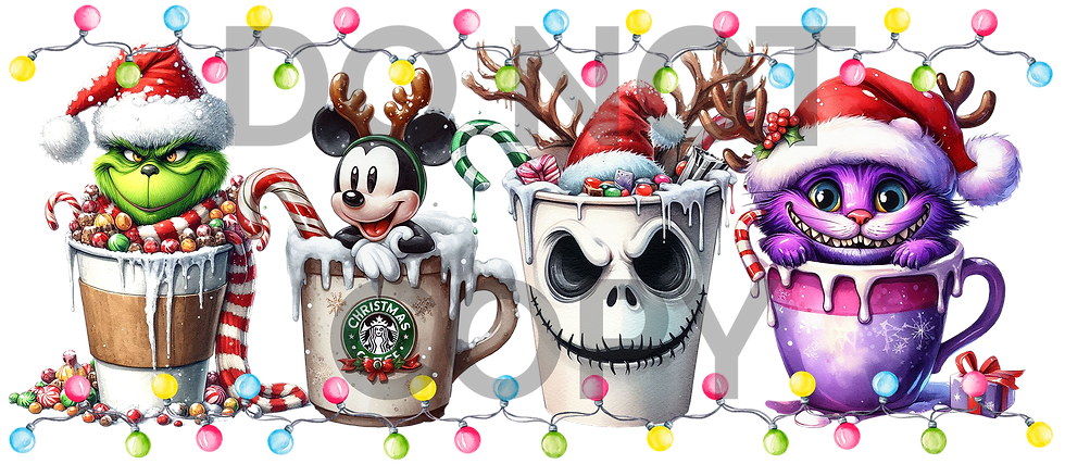 Thumbnail: CHARACTERS CHRISTMAS (LIBBEY)