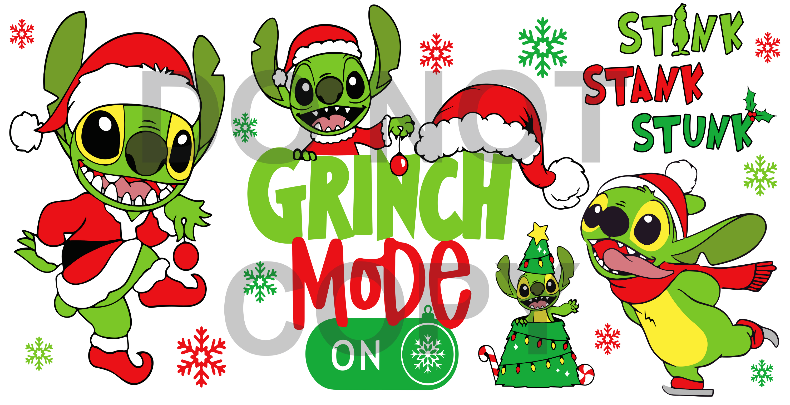ALIEN GRINCH MODE ON