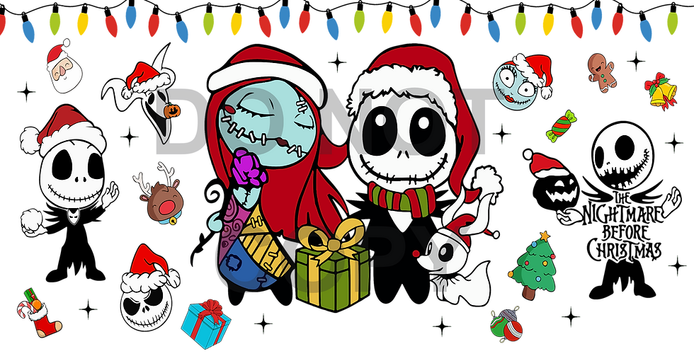 JACK AND SALLY CHRISTMAS(LIBBEY)