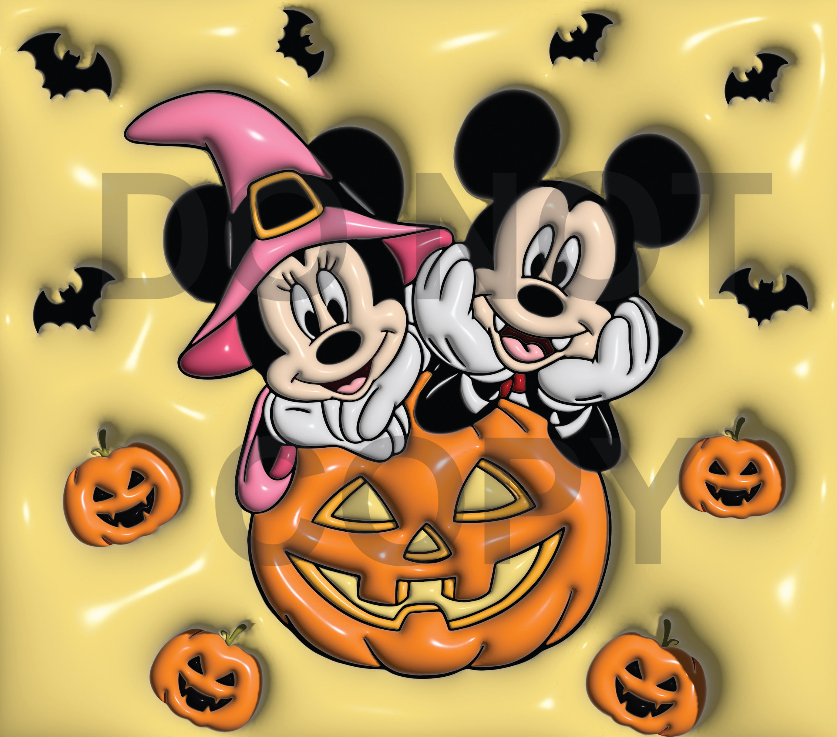 PUMPKIN MOUSE HALLOWEEN