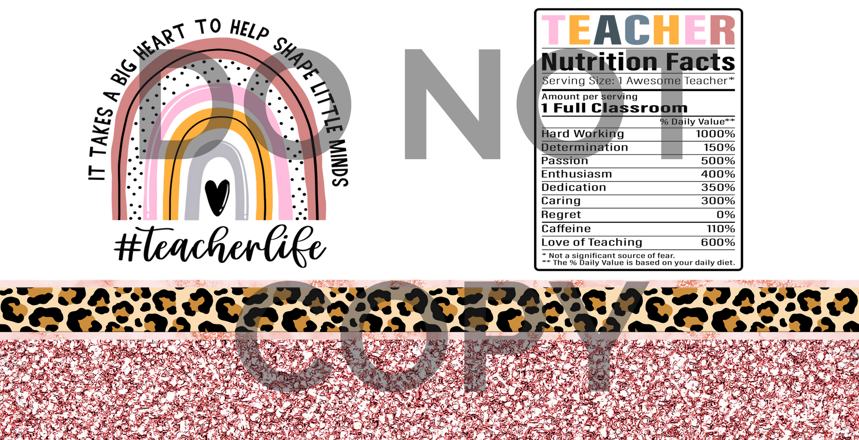 Teacher rainbow