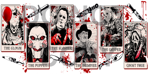 Create Custom Horror Cards HORROR CARDS | Infinity Designz Co.