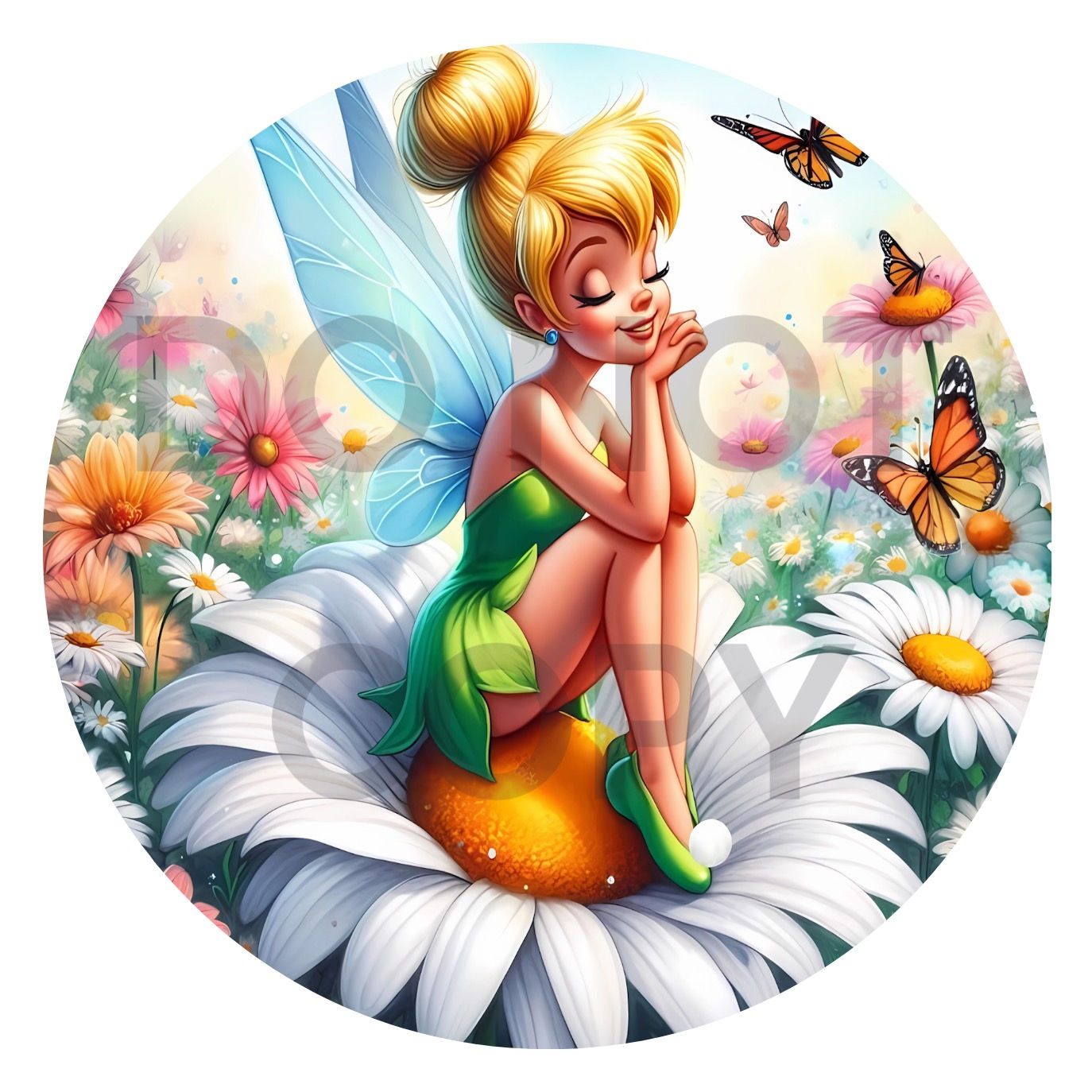 FAIRY IN DAISY (COASTER)