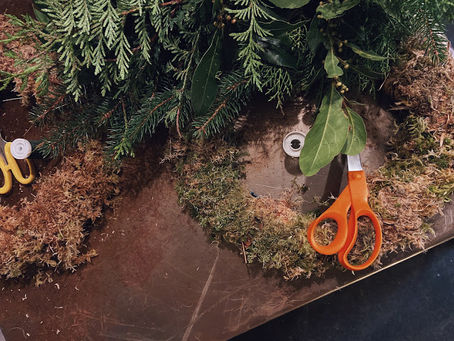Guest Blog: wreath making workshop 