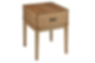 Alpine End Table | Rustic Cherry in Natural OCS100 | 22in W x 24in D x 24in H | The Amish Home | Amish Furniture at the Pittsburgh Mills