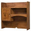 Rivertowne Hutch | Rustic Quartersawn White Oak in Michaels OCS113 | 48in W x 15in D x 40in H | The Amish Home | Amish Furniture at the Pittsburgh Mills