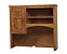 Prairie Mission Hutch | Rustic QSWO in Michaels OCS113 | 48in W x 14 1/2in D x 42 1/2in H | The Amish Home | Amish Furniture at the Pittsburgh Mills