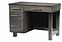 La-Salle Urban Credenza Desk with box/box/file pedestal | Brown Maple in Antique Slate OCS118 | 48in W x 24in D x 30 1/2in H | The Amish Home | Amish Furniture at the Pittsburgh Mills