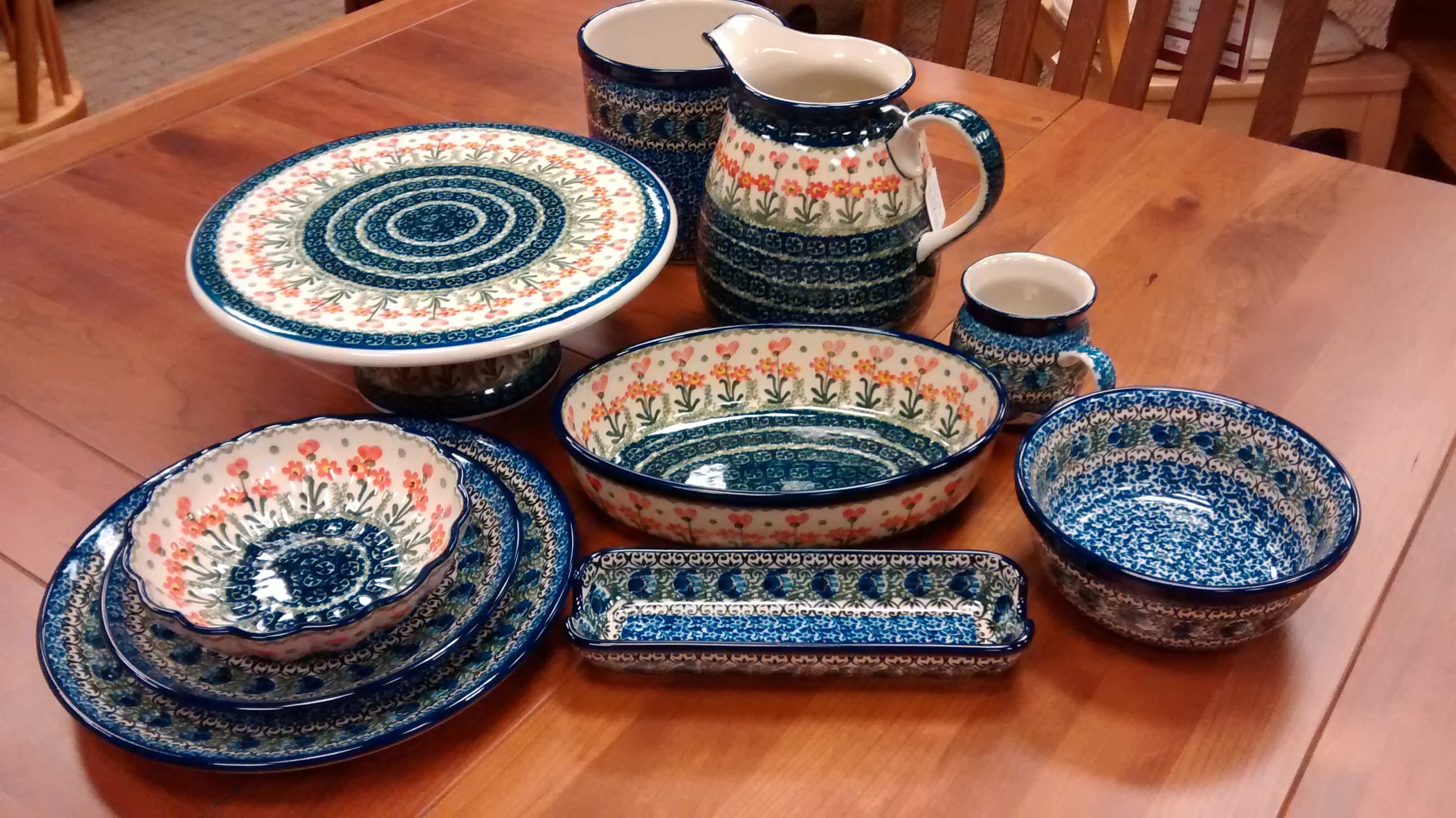 Pittsburgh Polish PotteryThe Amish Home