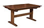 Millcreek Trestle Dining Table | Brown Maple in Michaels OCS113 | Many Sizes Available | The Amish Home | Amish Furniture at the Pittsburgh Mills