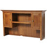 Coventry Mission Hutch | Rustic Quartersawn White Oak in Michaels OCS113 | 60in W x 15in D x 40in H | The Amish Home | Amish Furniture at the Pittsburgh Mills