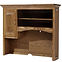 Highland Hutch | Red Oak in Fruitwood OCS102 | 48in W x 15in D x 40in H | The Amish Home | Amish Furniture at the Pittsburgh Mills