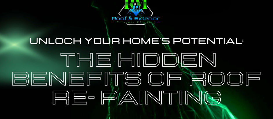 Unlock Your Home’s Potential: The Hidden Benefits of Roof Cleaning & Painting