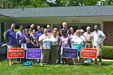 delegate morales campaign for election m