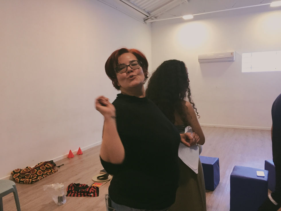 Eu Nunca Beijei a Débora Bloch, 2019.  
Photo: Jess Souza.