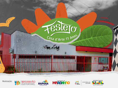 Festejo que celebra os 11 anos do Casa d’Arte junto ao IMAS inicia em abril com shows, oficinas e muito mais.