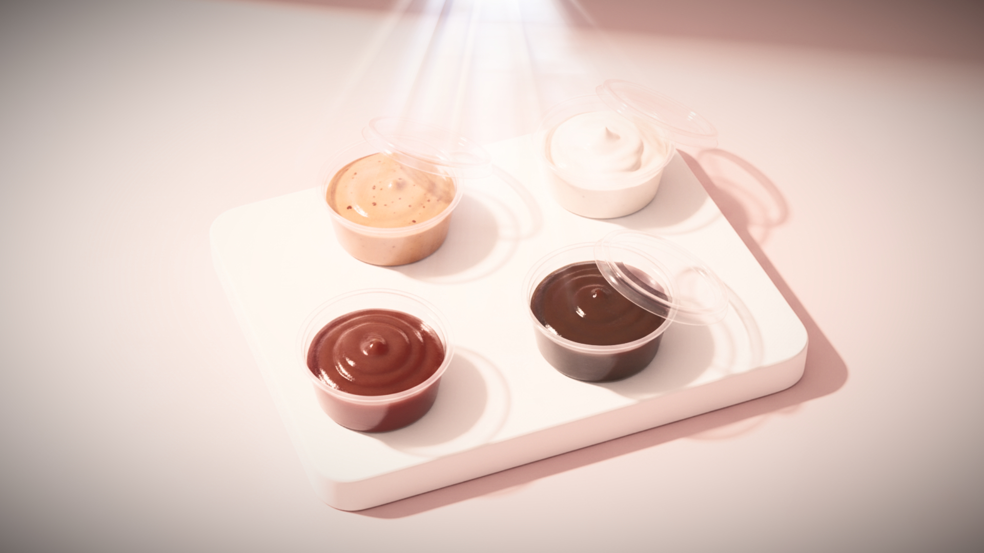 Arranged Food and Objects