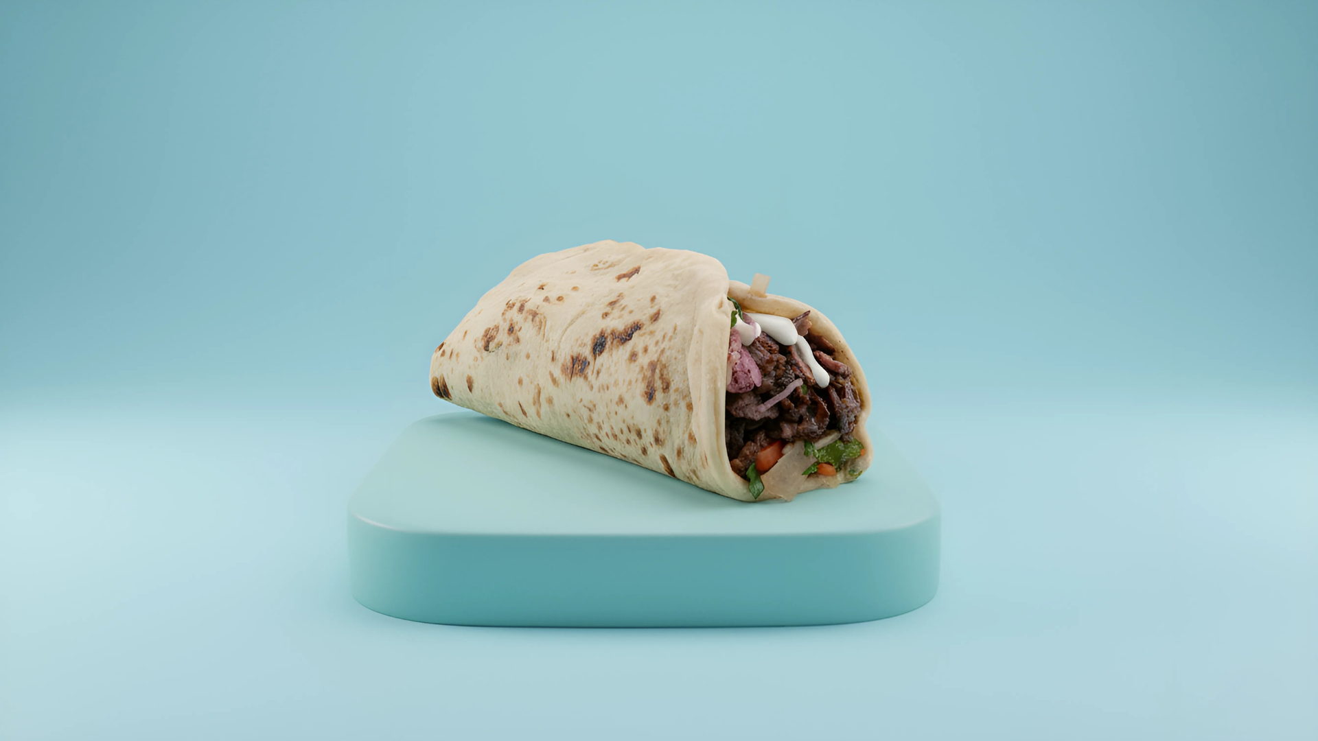 Arranged Food and Objects