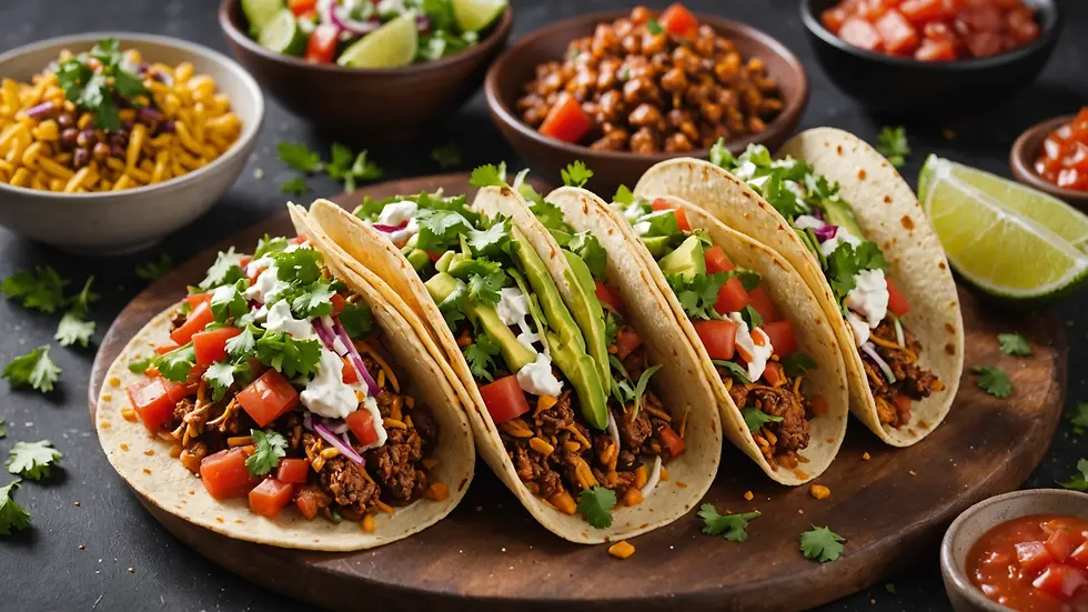 Delicious Fusion Tacos