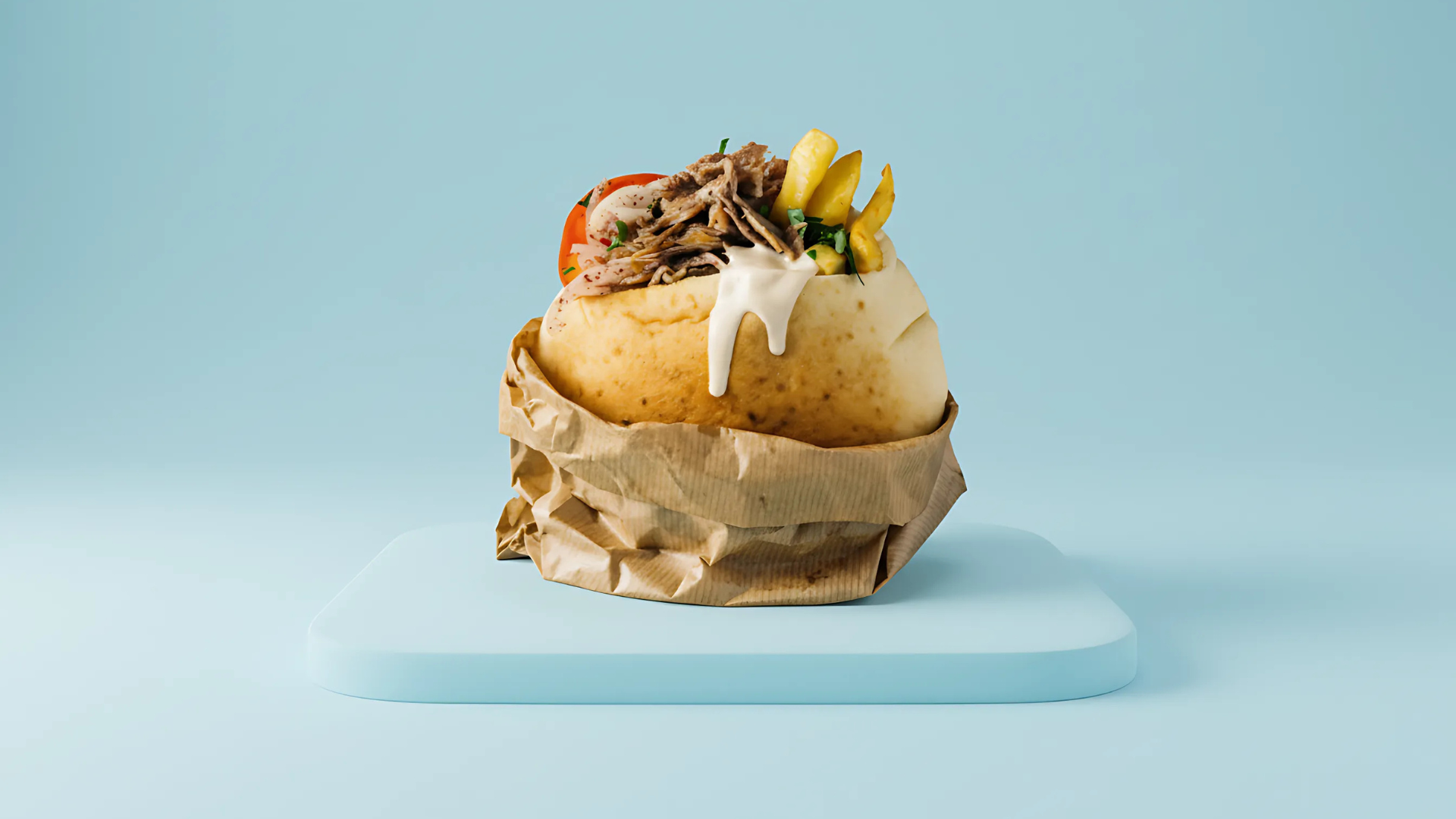 Arranged Food and Objects