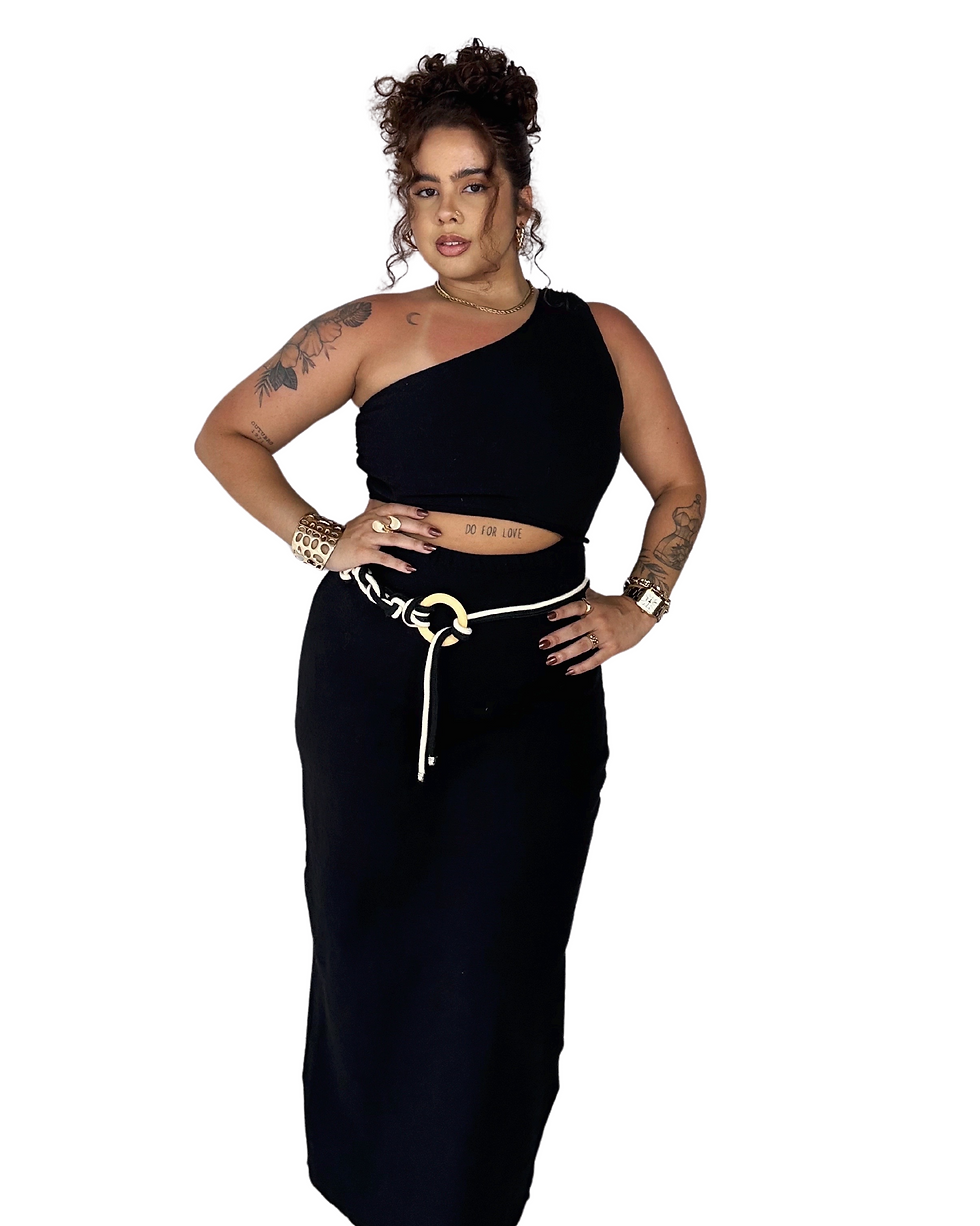 Miniatura: Vestido Kalena Malha 