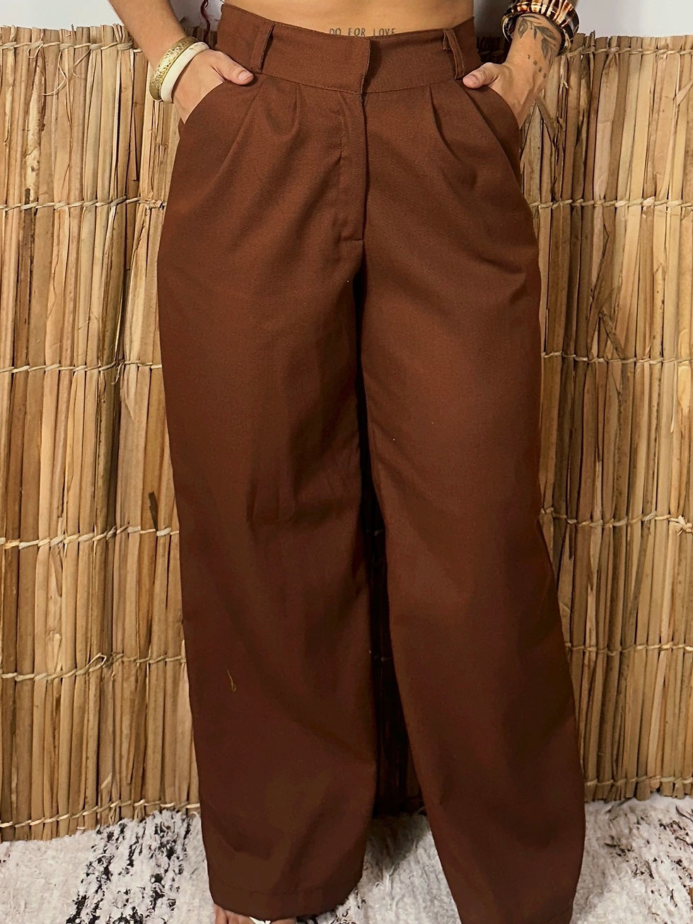 Miniatura: Calça Caminhos Linho