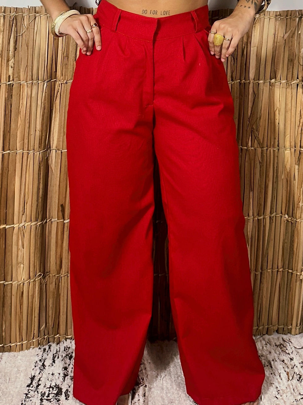 Miniatura: Calça Caminhos Linho