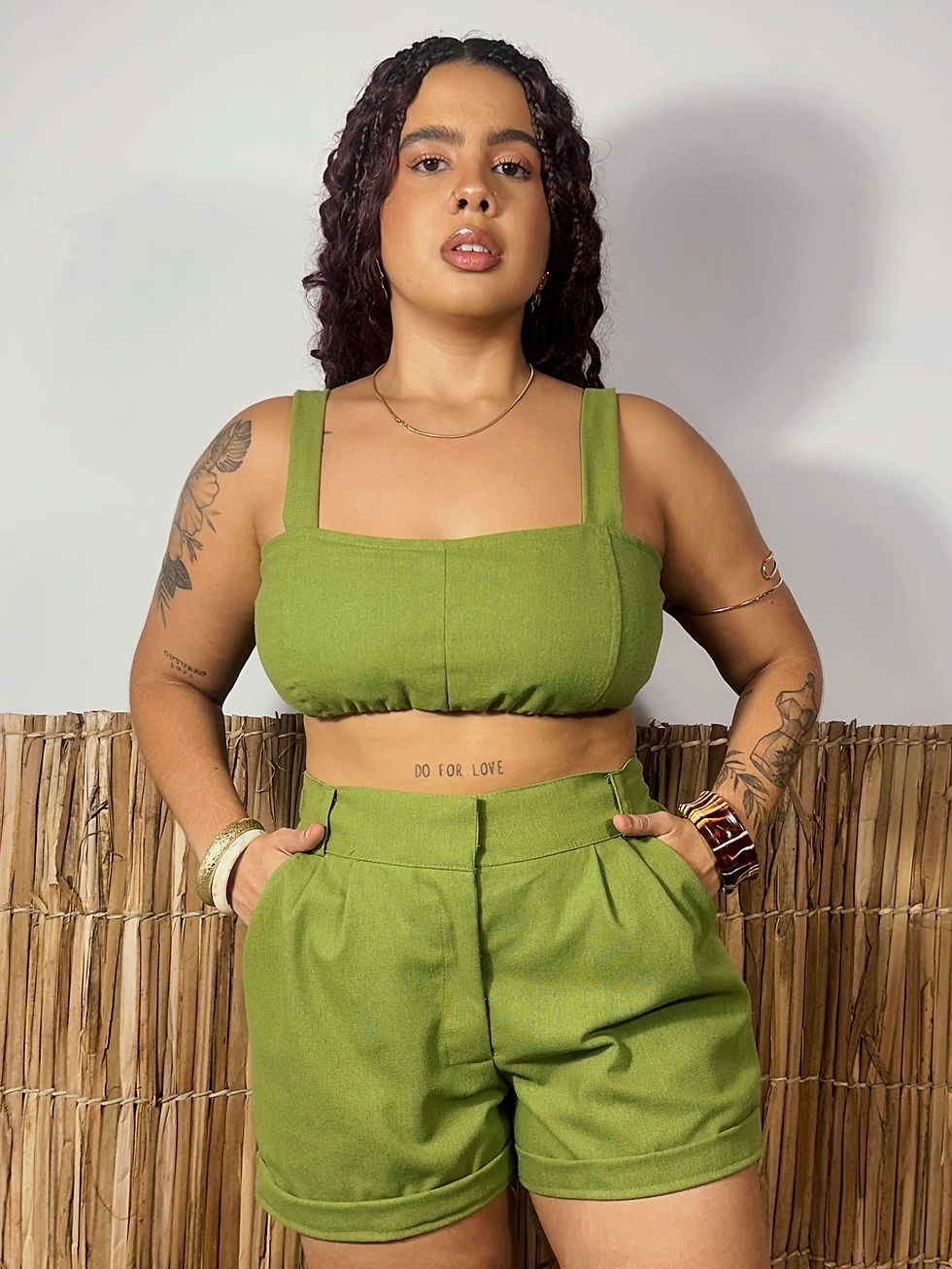 Miniatura: Shorts Caminhos Linho