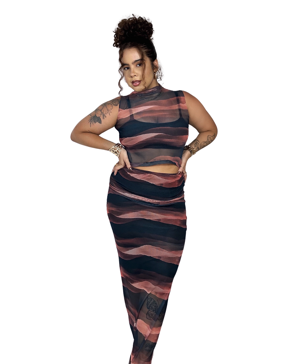 Miniatura: Vestido Saia Luana tule 