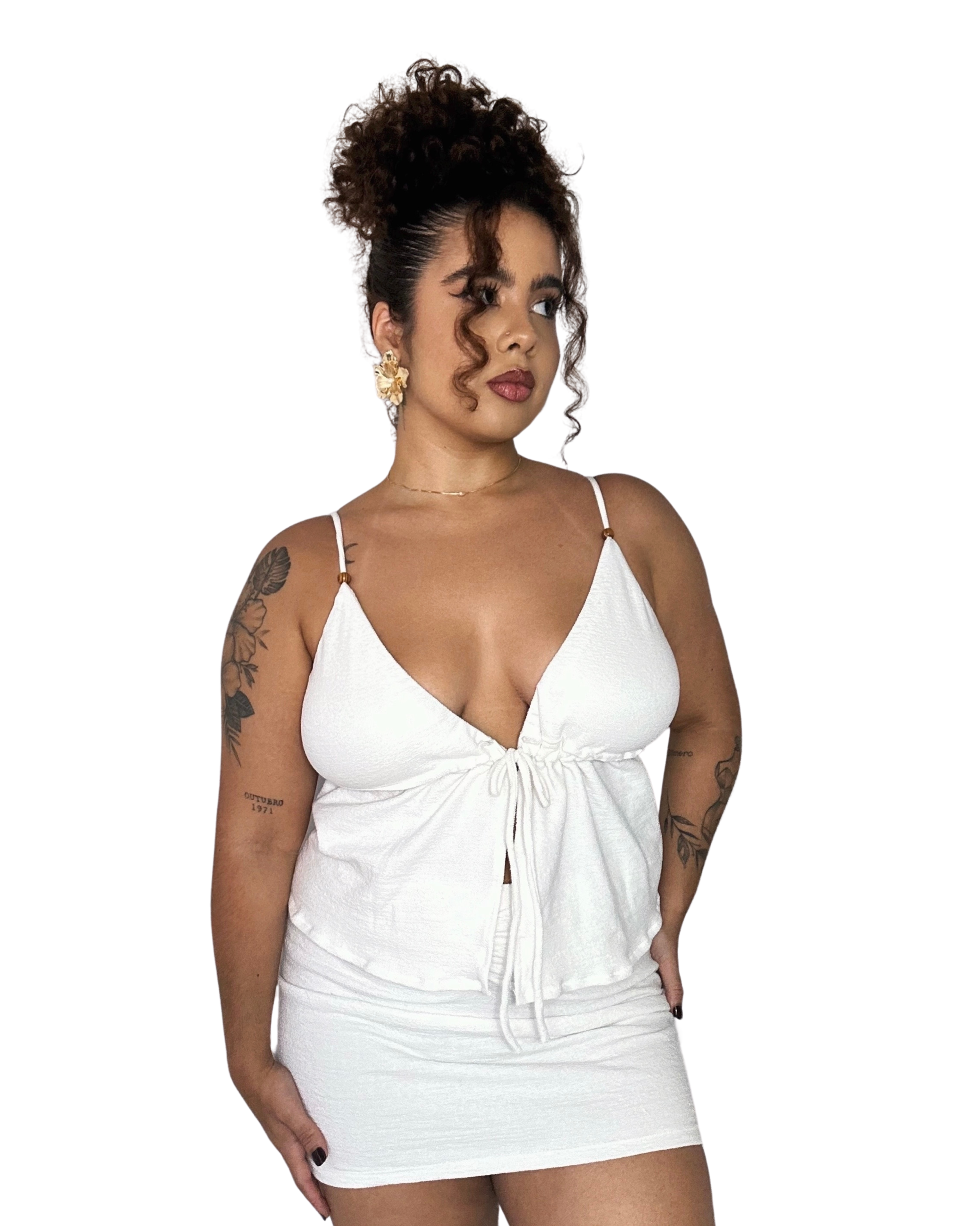 Cropped Stella Malha 