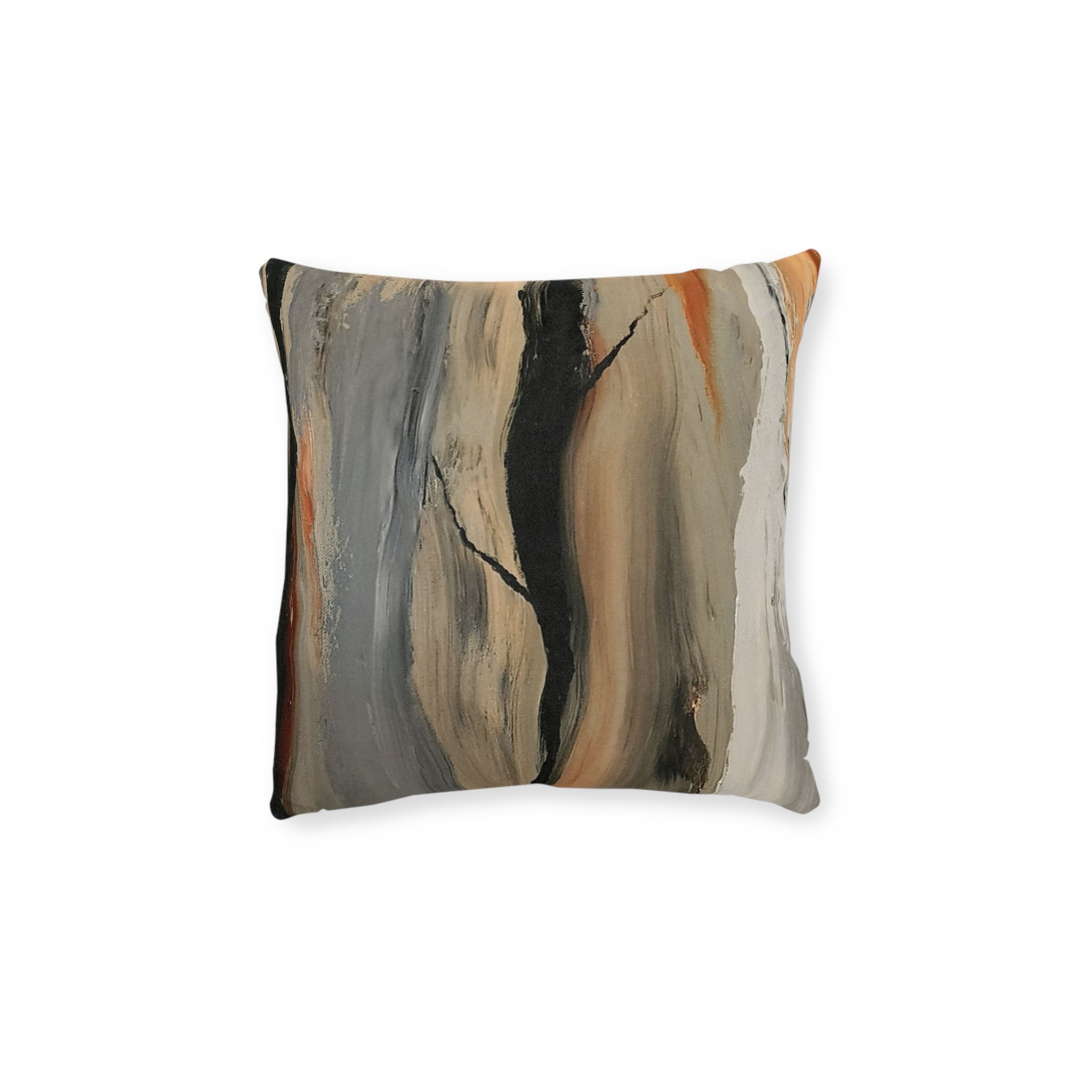 "autumn" square art print pillow, 3 sizes