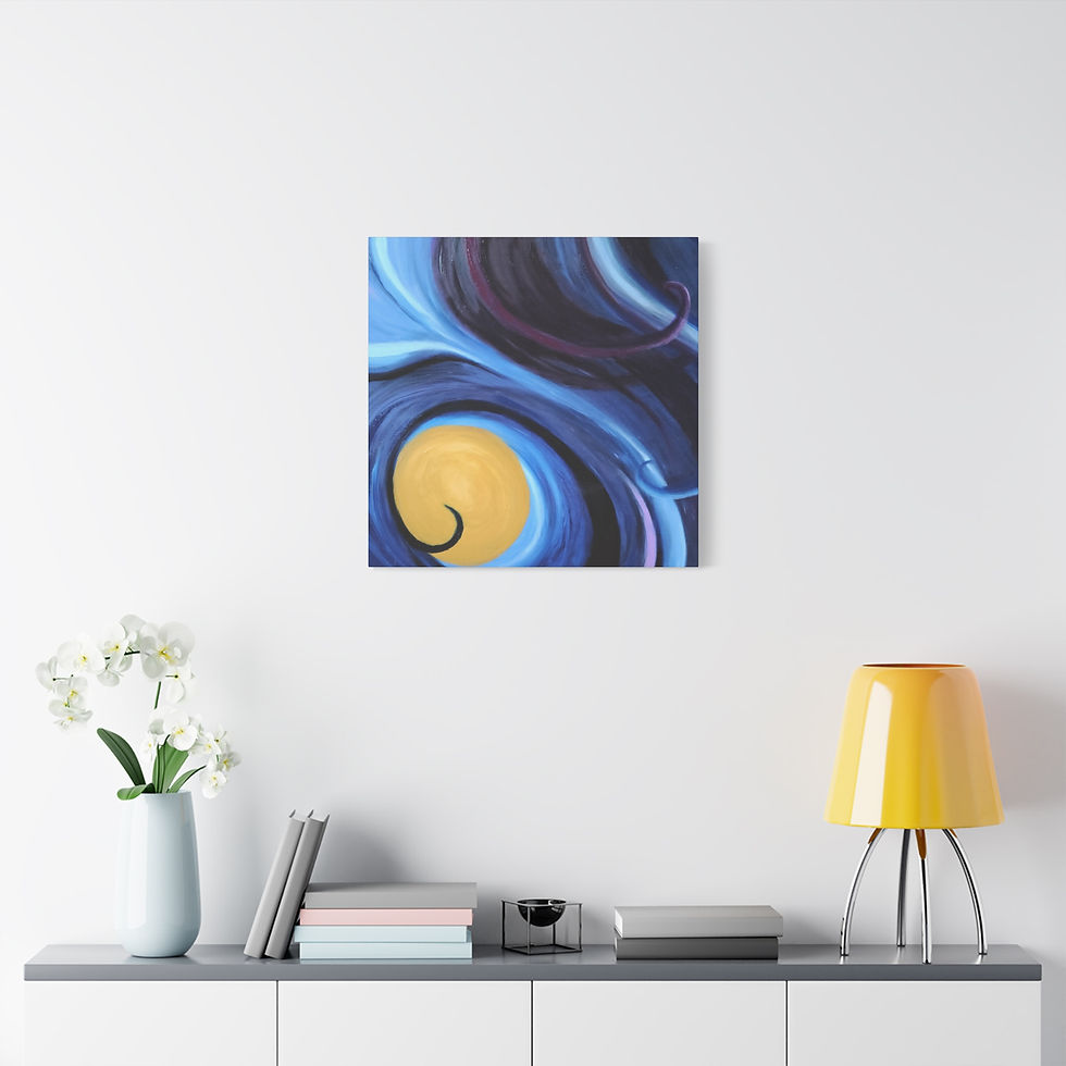 Thumbnail: "seaclipse" high quality canvas print