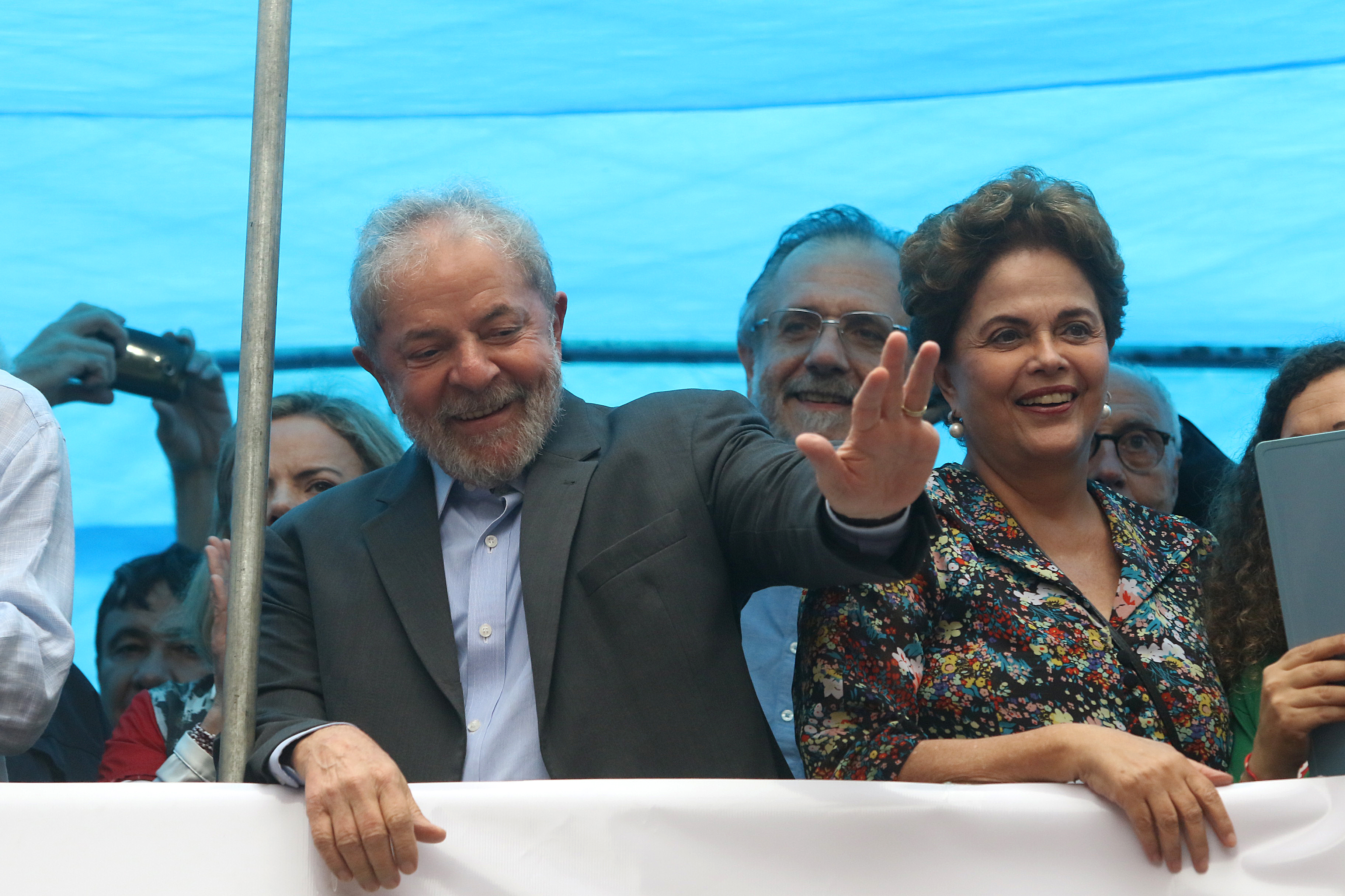 Ato público Pró Lula em Porto Alegre