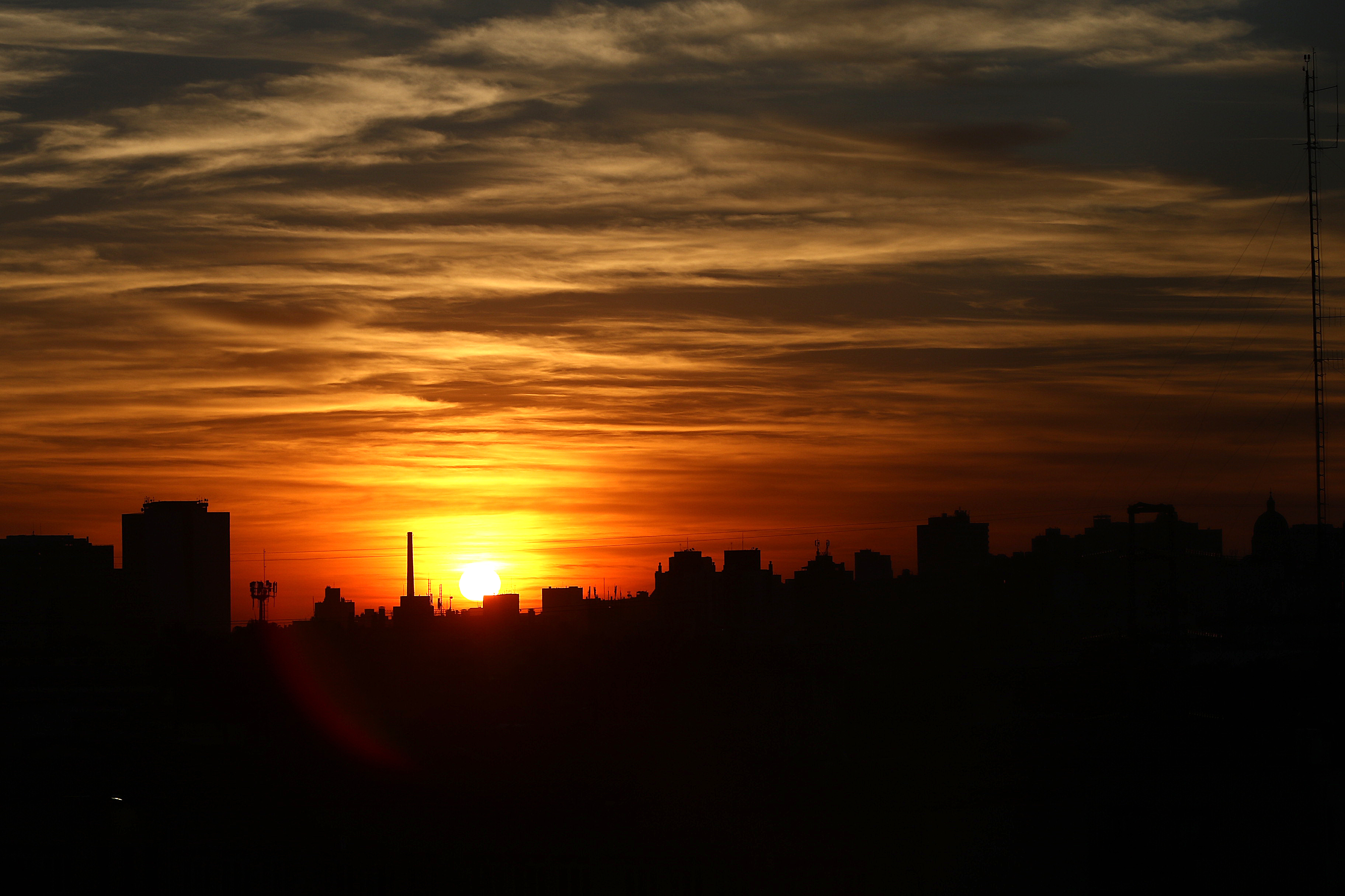 Pôr do Sol em Porto Alegre