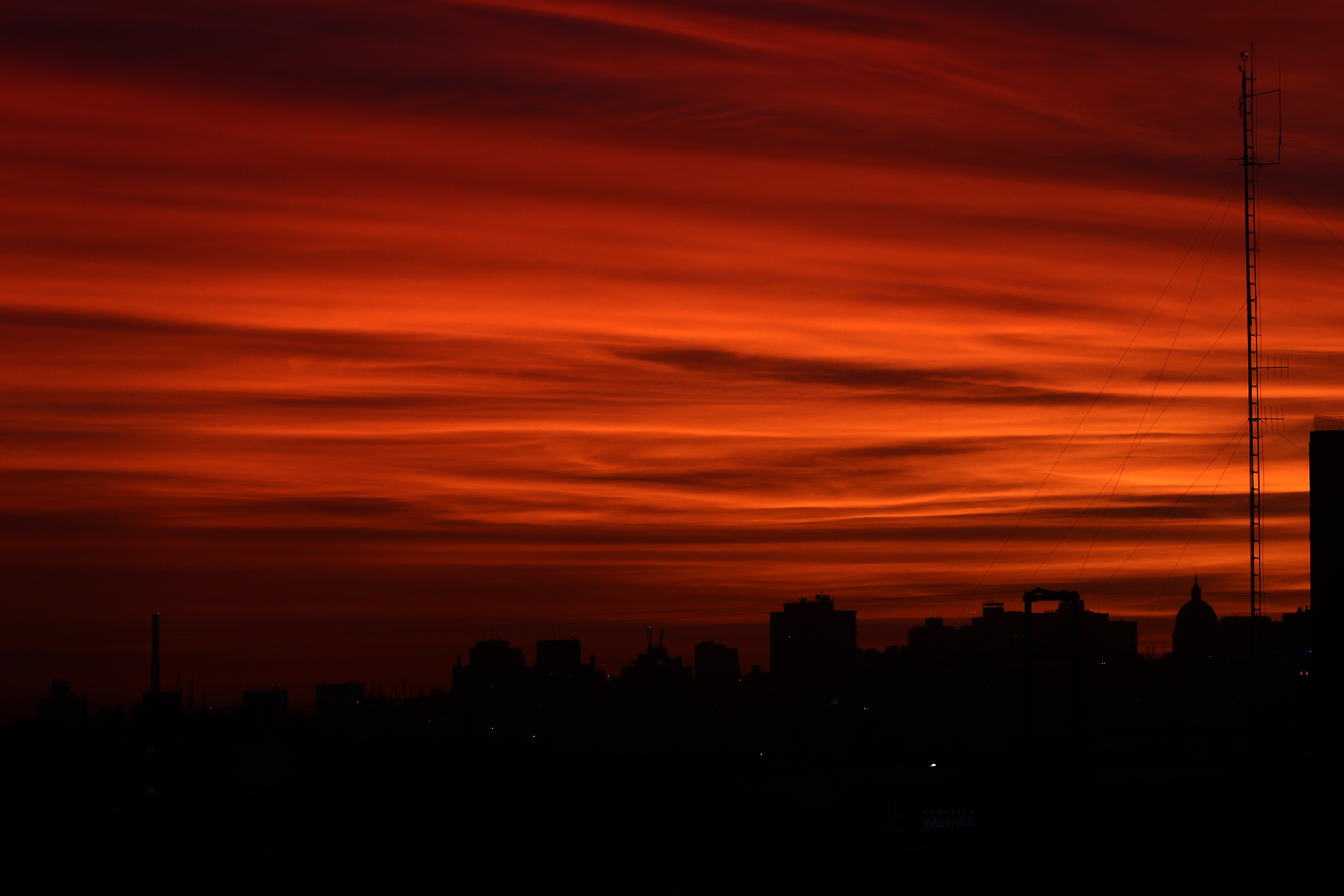 Pôr do Sol em Porto Alegre