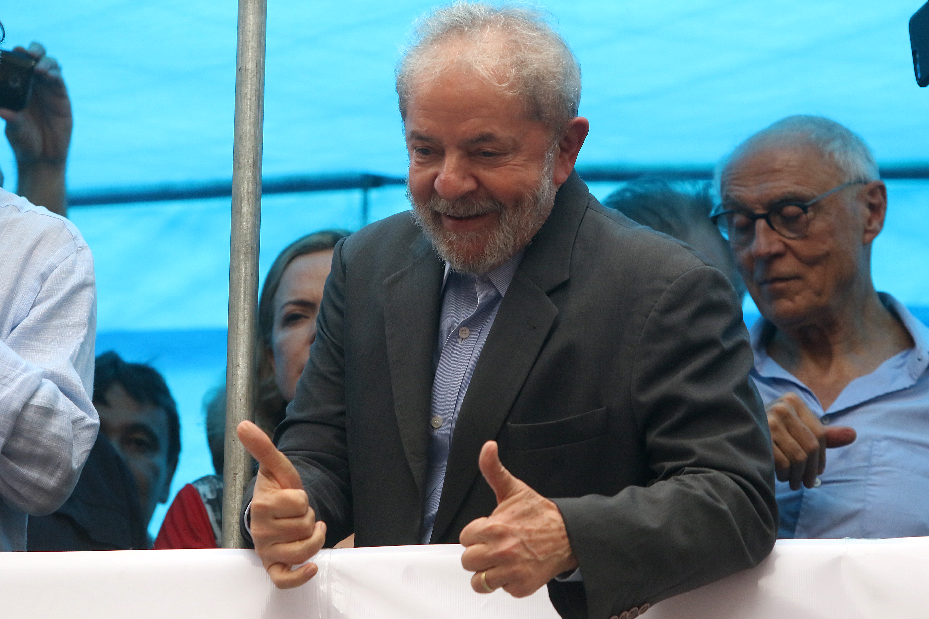 Ato público Pró Lula em Porto Alegre
