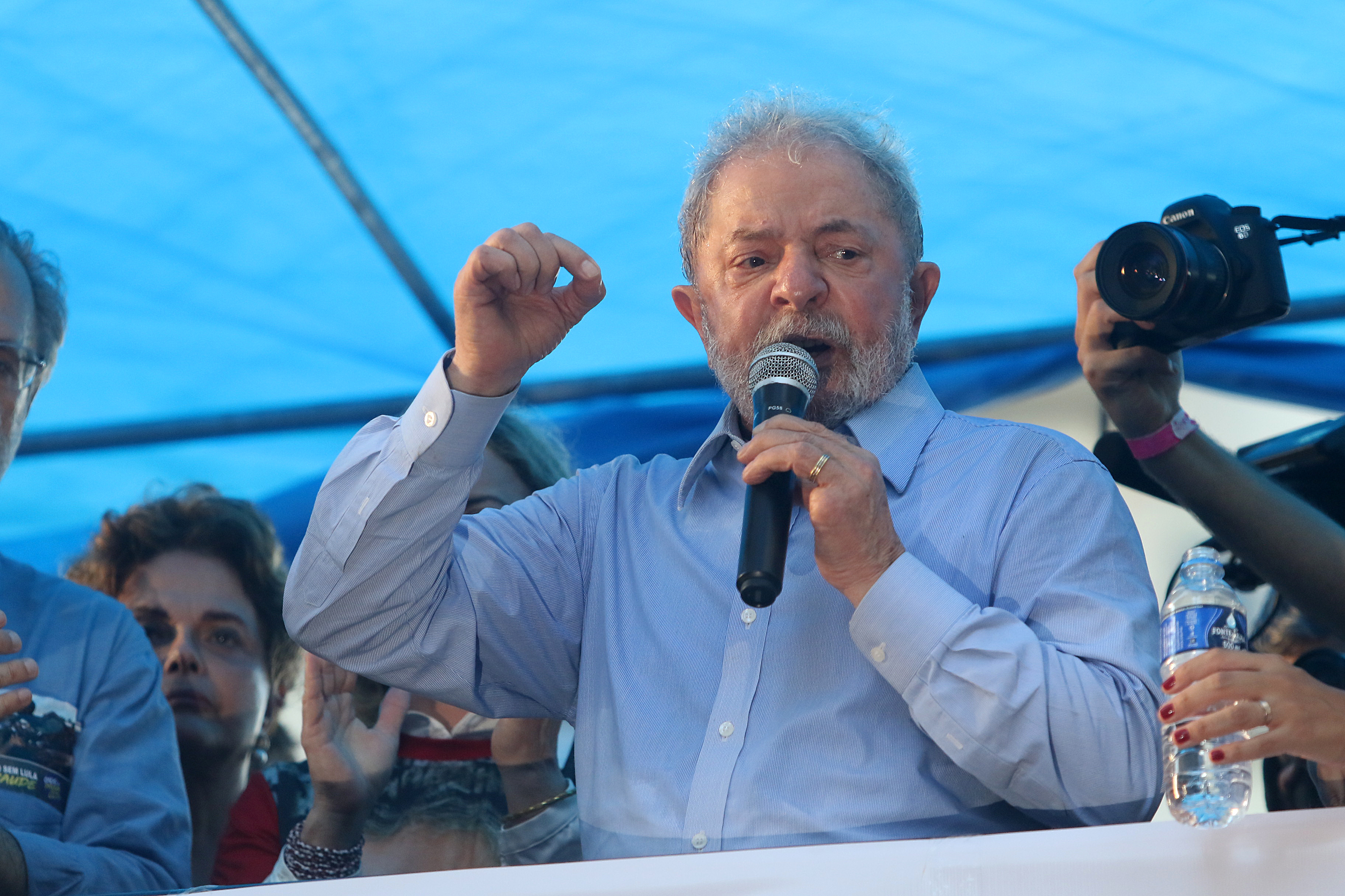 Ato público Pró Lula em Porto Alegre