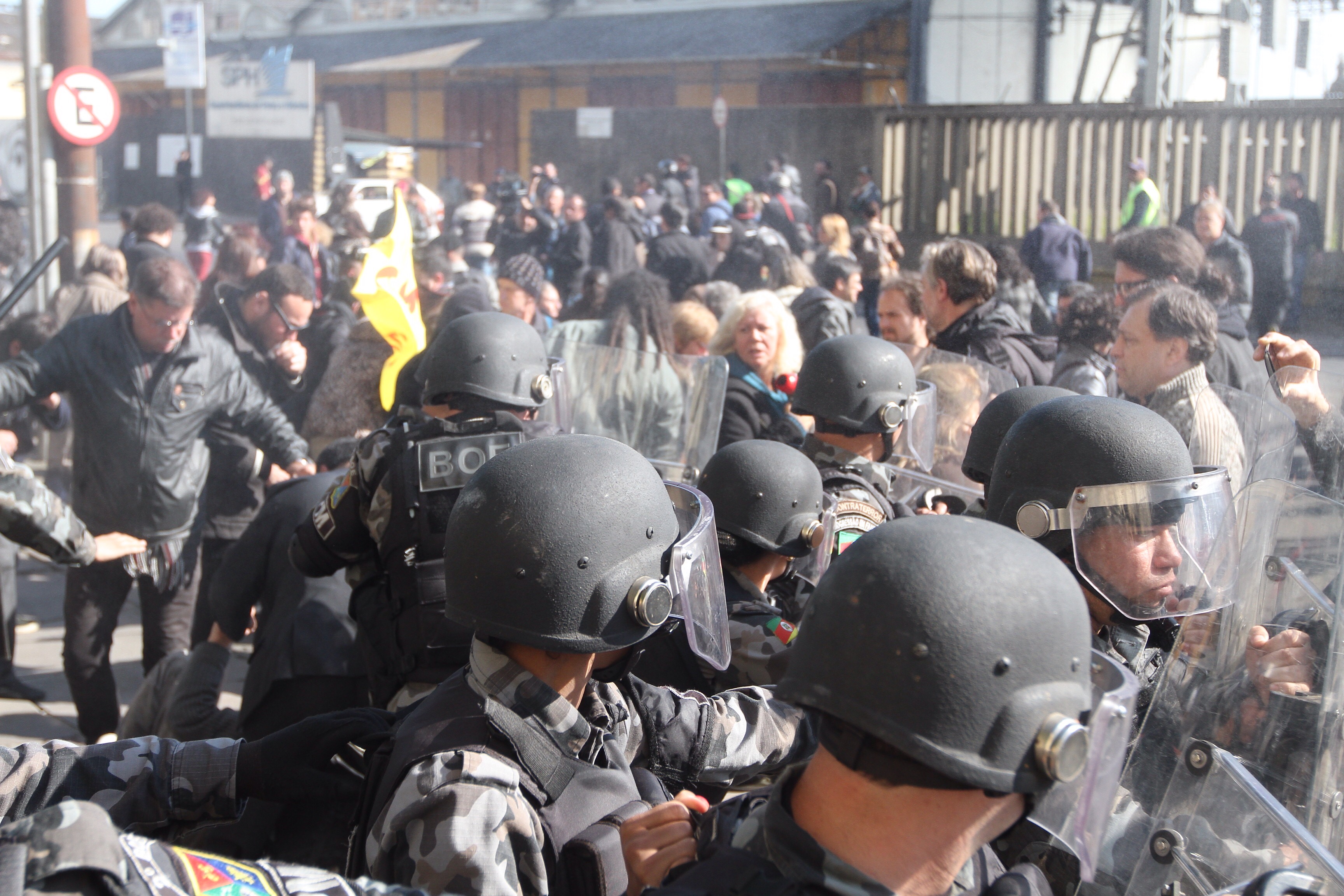 Protesto Estudantes