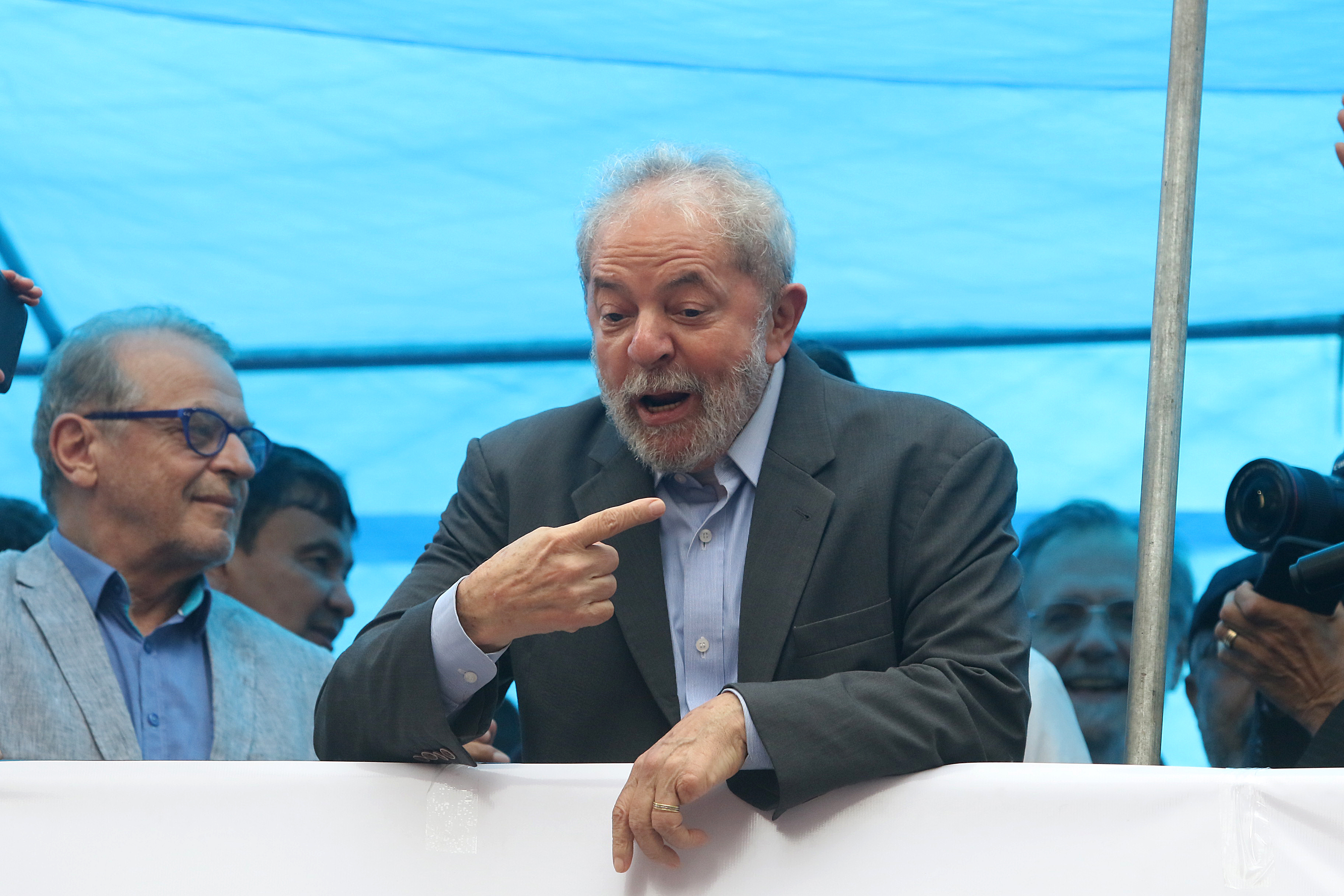 Ato público Pró Lula em Porto Alegre