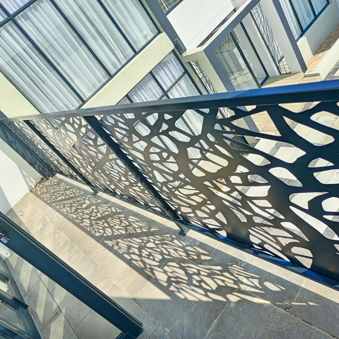 steel balustrade