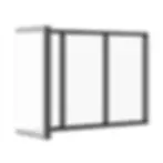 DOORS+ Butt Jointed Aluminium Window