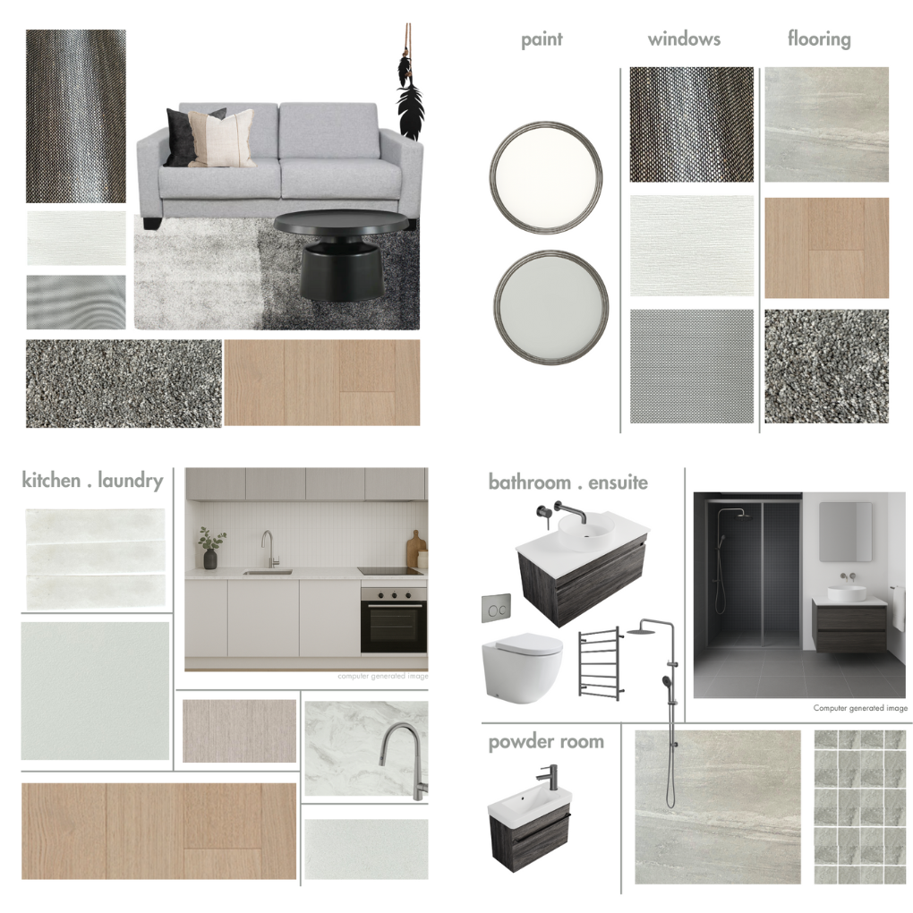 Comprehensive Bundle: Colour Piha. Specification Plan and Physical Sample Pack