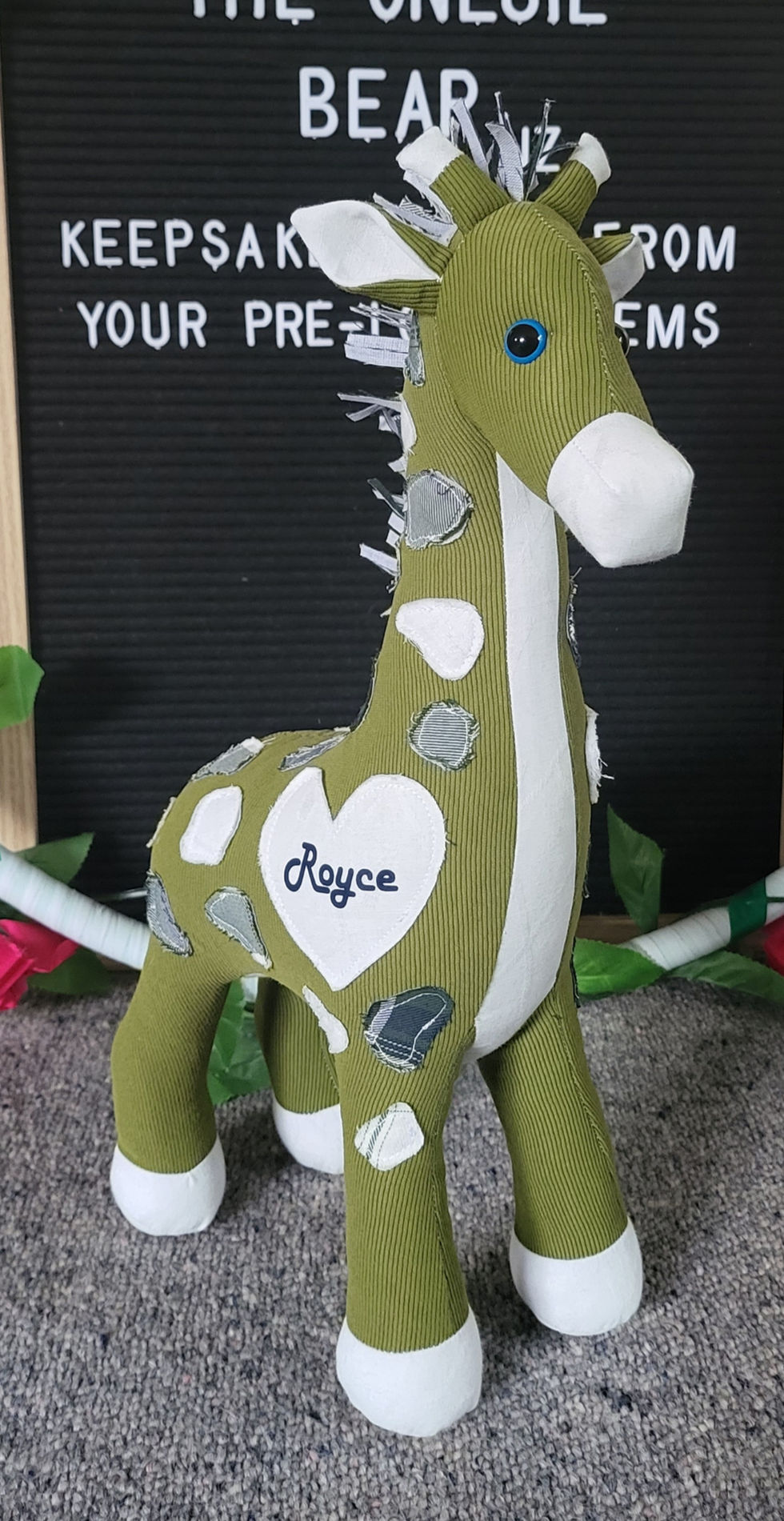 Raff the Giraffe (with spots)