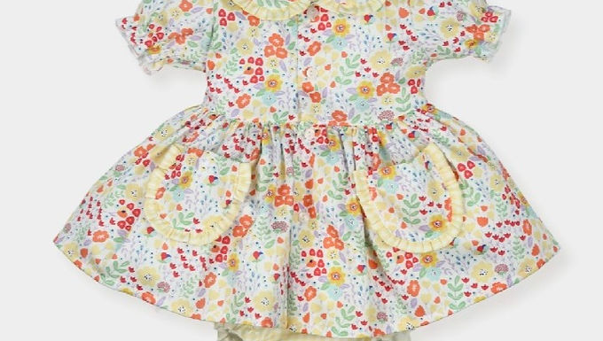 Kleid "Liberty" inkl. Bloomer - Manzanilla