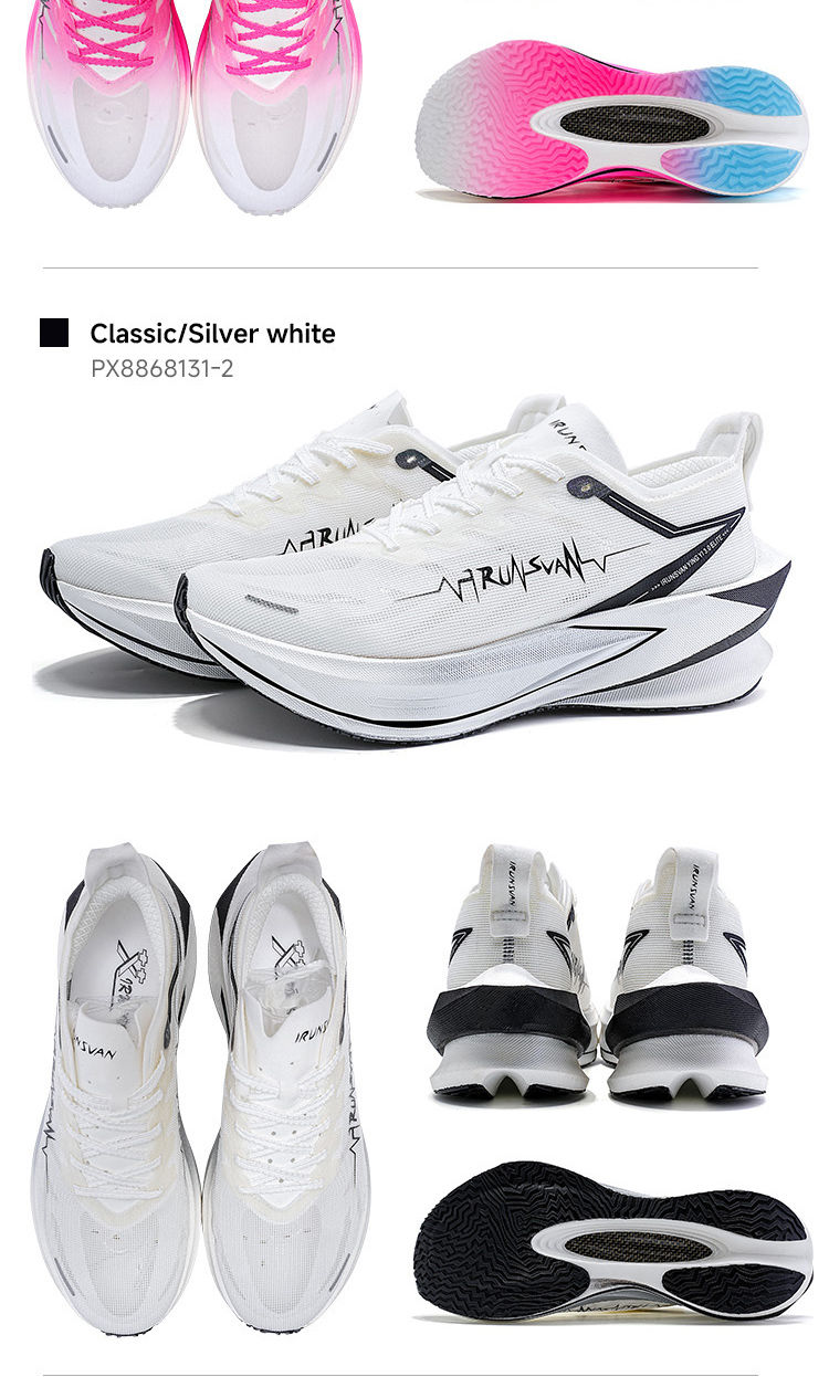Thumbnail: IRUNSVAN T800 Carbon Plate Sports Shoes Professional Marathon Racing Running