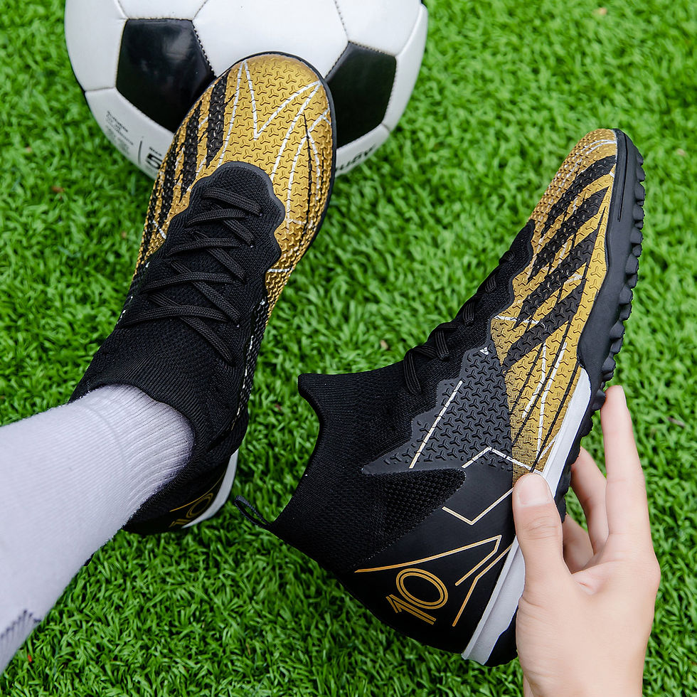 Thumbnail: Short spike cleats new competition level football shoes for men and women univer