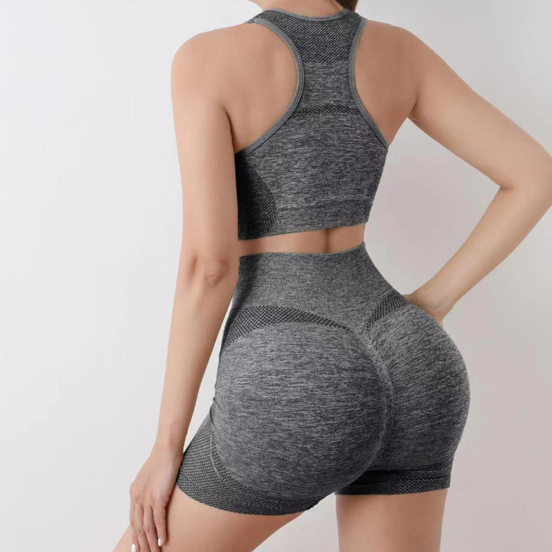 Thumbnail: Yoga Set Gym Shorts Women Sport Bras Brassiere Workout Tops for Women Yoga Cloth