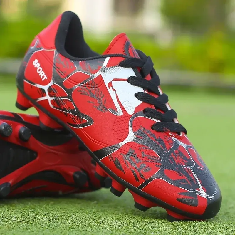Thumbnail: Kids' Graphic Print Firm Ground Soccer Cleats