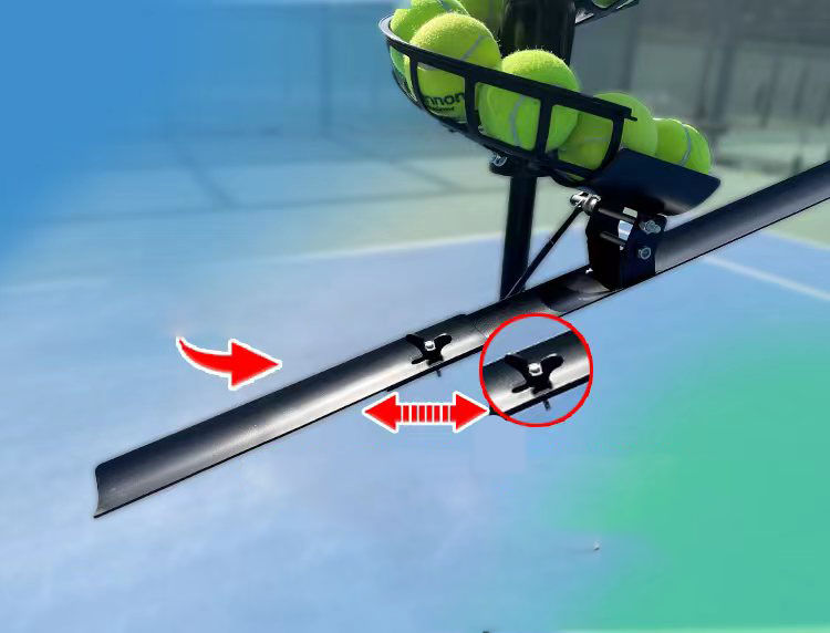 Thumbnail: Tennis Automatic Ball Machine Crash Ball Trainer Speed and Height Adjustable Ten