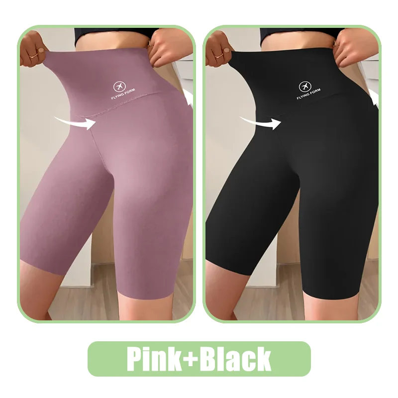 Thumbnail: M-XL Women Shorts Sports Shorts For Women New Cycling Jogging Fitness High Waist